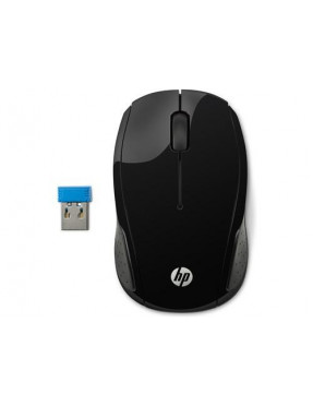 HP 200 Wireless Maus X6W31AA kabellos schwarz