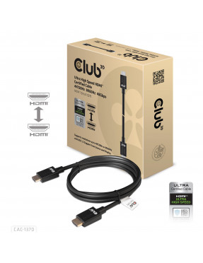 Club3d Club 3D HDMI 2.1 Kabel 1,5m Ultra High Speed 4K120Hz,