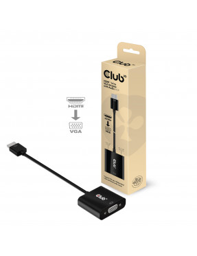 Club3d Club 3D HDMI 1.4 auf VGA Adapter mit Audio Stecker/Bu