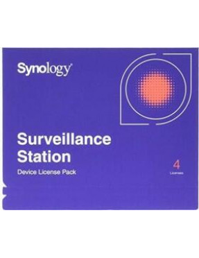 Synology Device License / 4x IP Kameralizenz oder 4x I/O-Mod