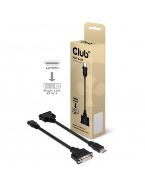 Club3d Club 3D HDMI Adapterkabel HDMI zu DVI-D passiv St./Bu
