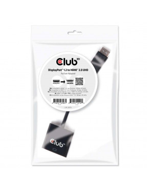 Club3d Club 3D DisplayPort 1.2 Adapter DP zu HDMI 2.0 aktiv 