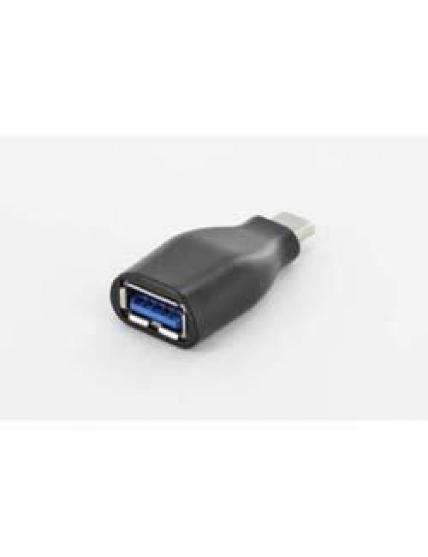 Digitus USB 3.0 Adapter Typ-C zu Typ-A St./Bu. schwarz