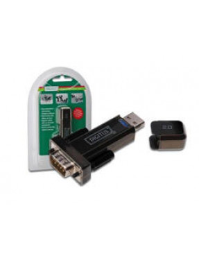 Digitus DIGITUS USB 2.0 Adapter USB-A zu Seriell St./St. sch