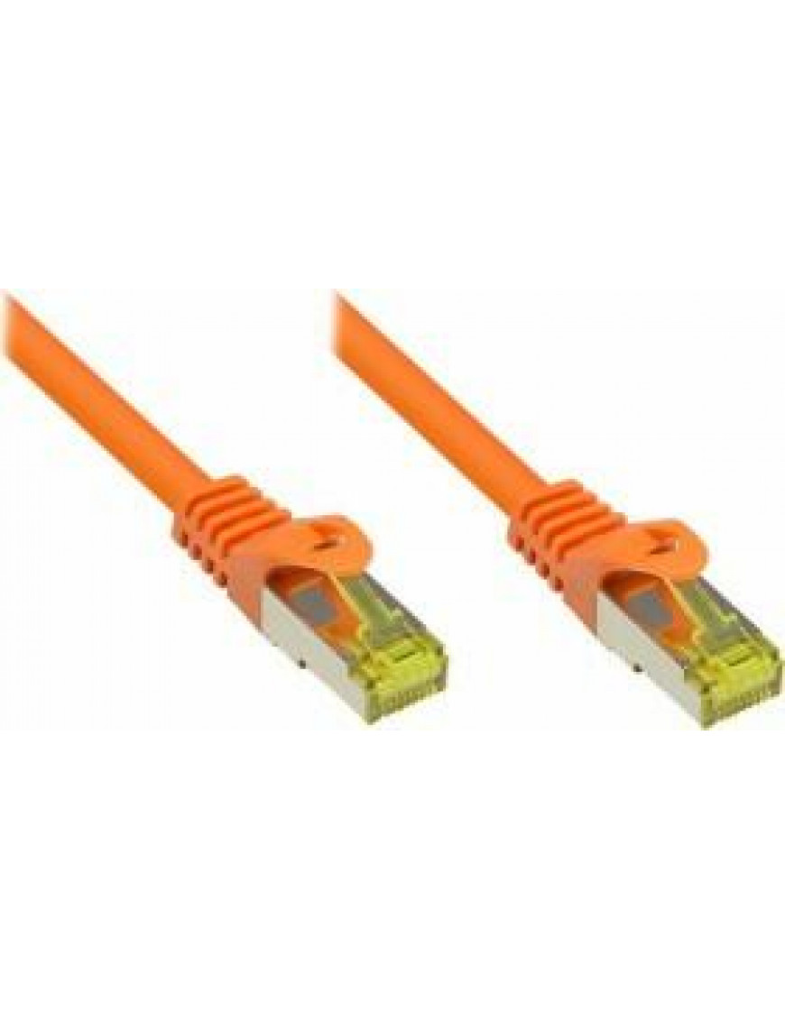 Good Connections Patchkabel mit Cat. 7 Rohkabel S/FTP orange