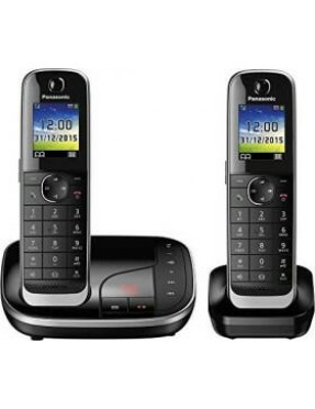 Panasonic KX-TGJ322GB schnurloses Duo DECT Festnetztelefon i