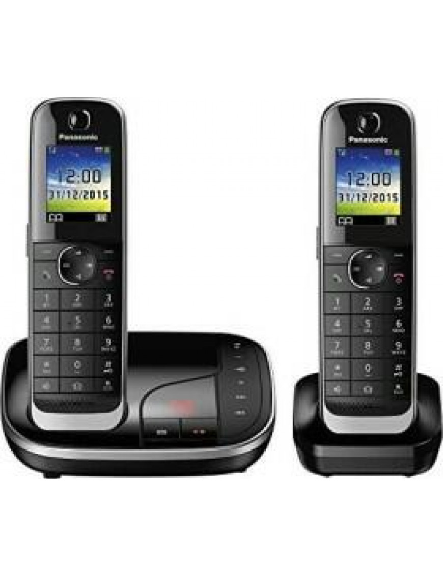 Panasonic KX-TGJ322GB schnurloses Duo DECT Festnetztelefon i