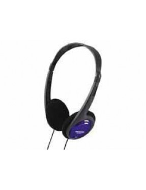 Panasonic RP-HT010E-A On-Ear Leichtbügel-Kopfhörer blau