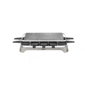 Tefal PR 457B Pierrade Raclette für 10 Personen Edelstahl