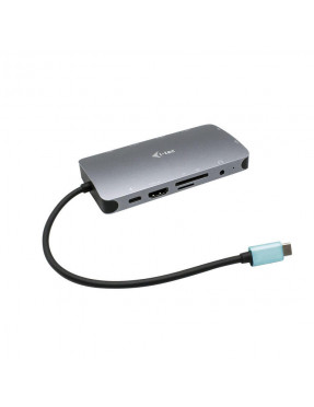 i-tec USB-C Metal Nano Dock 4K HDMI/VGA mit LAN + Power Deli