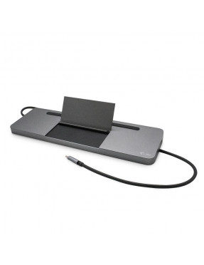 i-tec USB-C Metal Ergonomic 4K 3x Display Docking Station + 