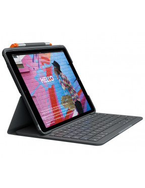 Logitech Slim Folio Hülle und Tastatur für iPads der 7./8. G