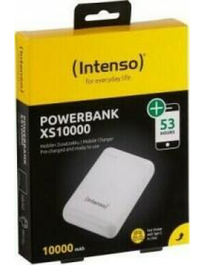 Intenso mobiles Ladegerät Powerbank XS10000 weiß