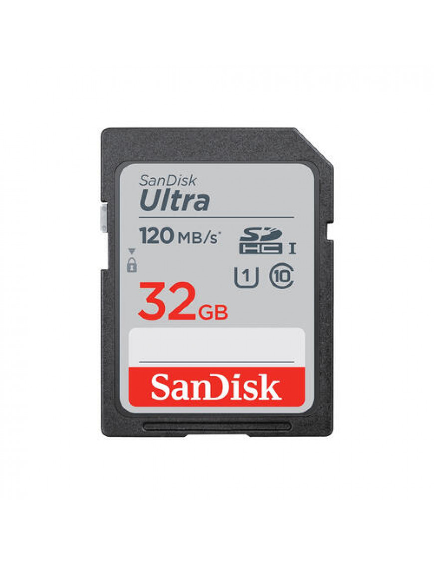 SanDisk Ultra 32 GB SDHC Speicherkarte 2020 (120 MB/s, Class