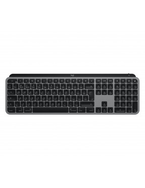 Logitech MX Keys für Mac kabellose Tastatur space grey