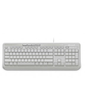 Microsoft Wired Keyboard 600 Weiß ANB-00028