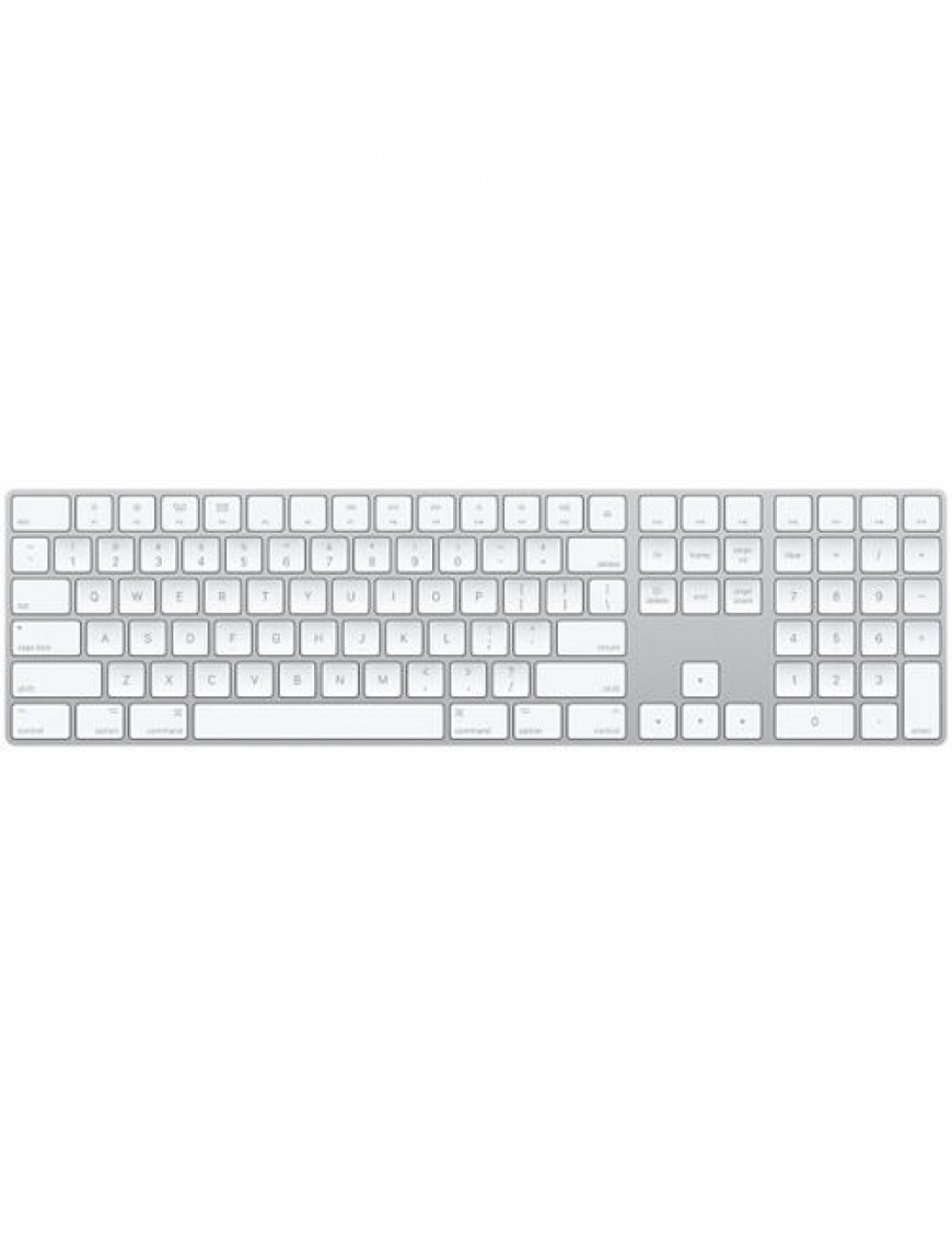 Apple Computer Magic Keyboard mit Ziffernblock Silber (US-La