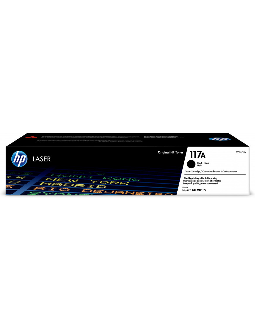 HP W2070A / 117A Original Toner Schwarz für ca. 1.000 Seiten