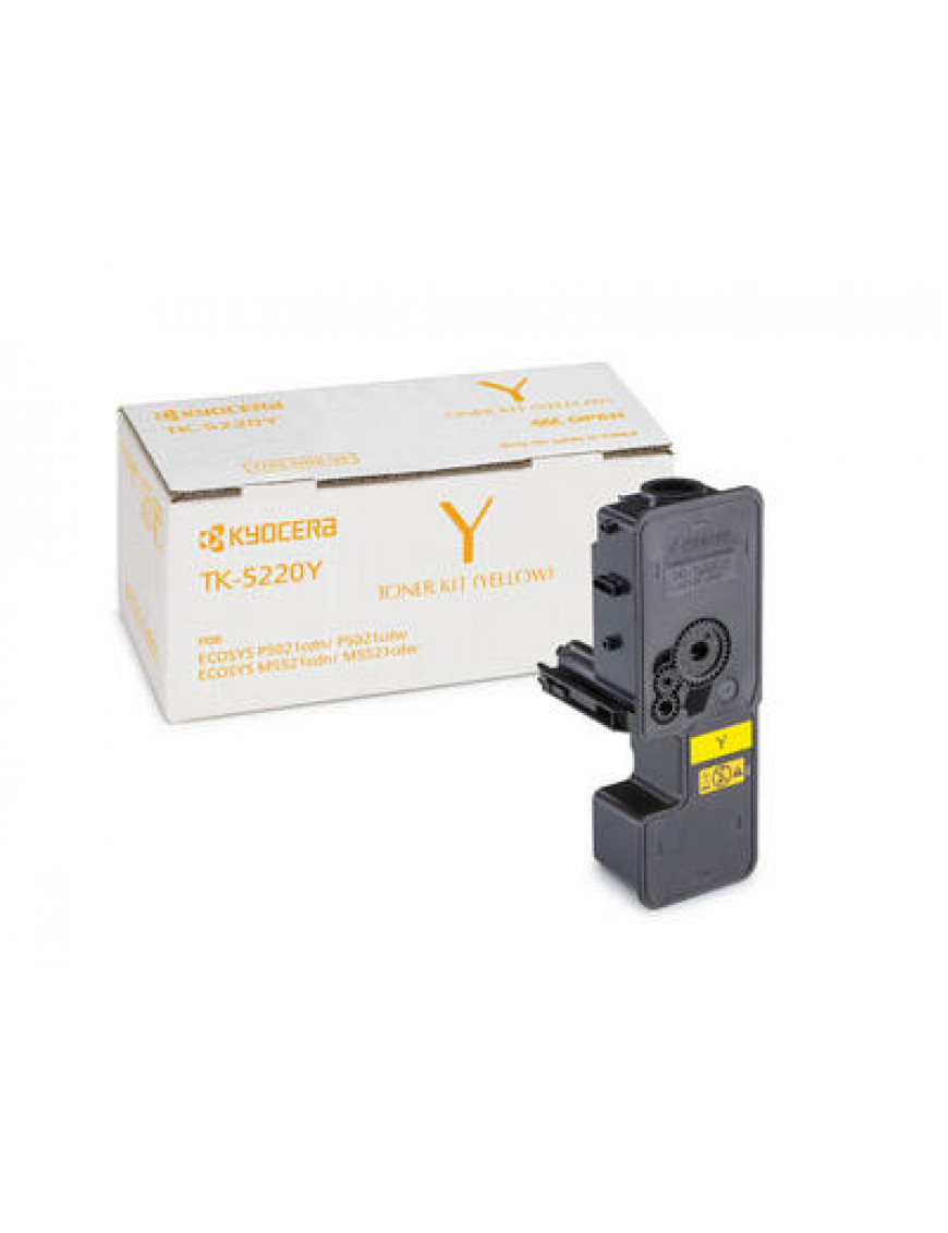 Kyocera TK-5220Y / 1T02R9ANL1 Toner Gelb für ca. 1.200 Seite Kyocera TK-5220Y / 1T02R9ANL1 Toner Gelb für ca. 1.200 Seite