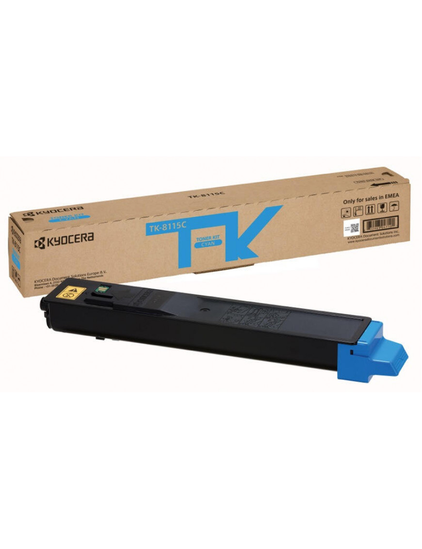 Kyocera TK-8115C / 1T02P3CNL0 Toner Cyan für ca. 6.000 Seite