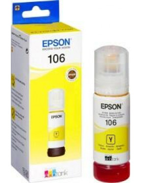 Epson C13T00R440 Original Tintenbehälter 106 Gelb EcoTank 70