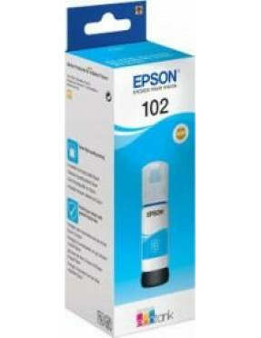 Epson C13T03R240 Original Tintenbehälter 102 Cyan EcoTank 70