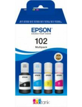 Epson C13T03R440 Original Tintenbehälter 102 Gelb EcoTank 70