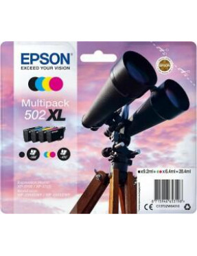 Epson C13T02W64010 Druckerpatronen Multipack 502 XL (BK, C,  Epson C13T02W64010 Druckerpatronen Multipack 502 XL (BK, C,
