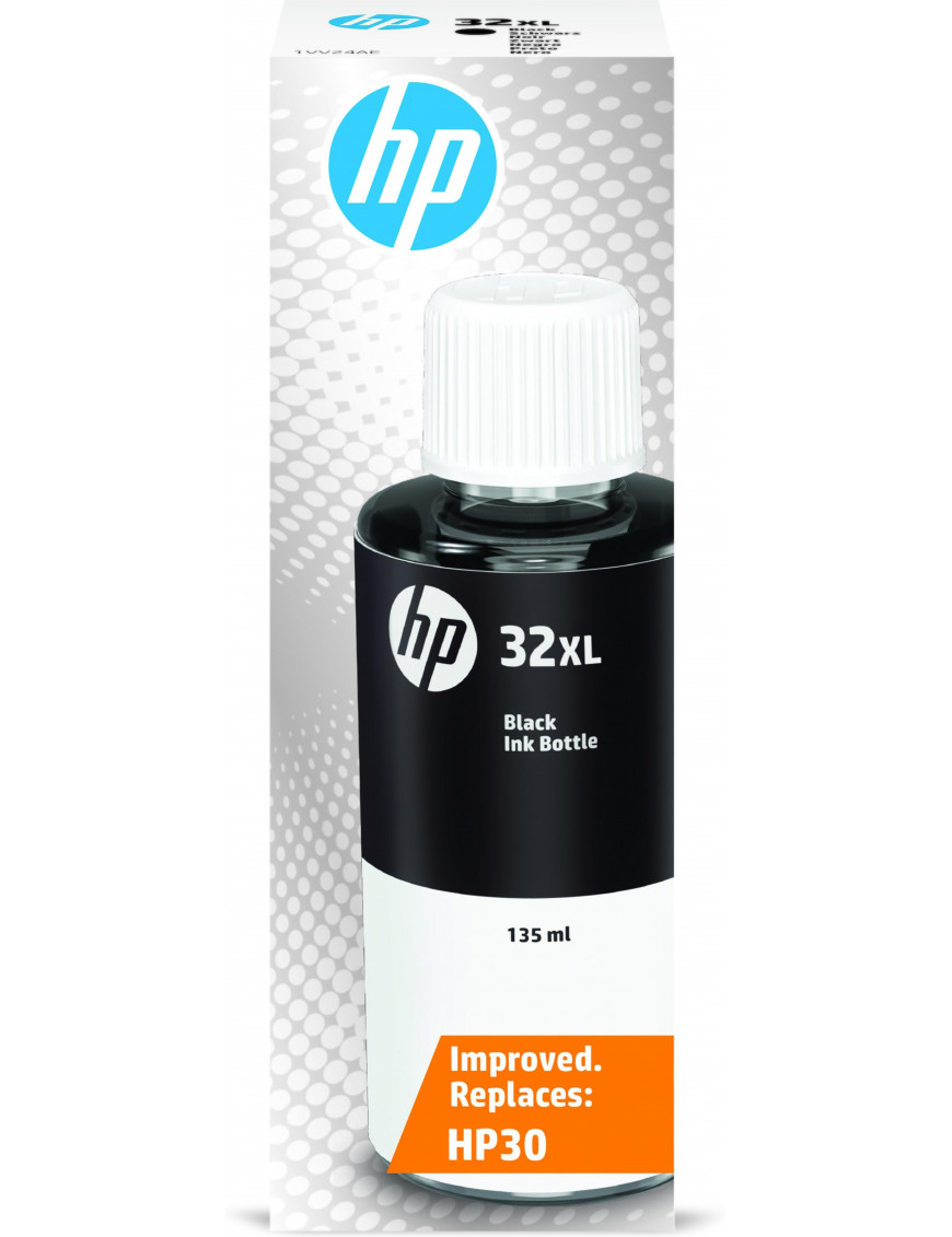 HP 32 XL 1VV24AE Original Tintenflasche Schwarz 135 ml