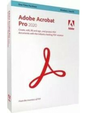 Adobe Acrobat Pro 2020 dt Win/Mac Box Deutsch
