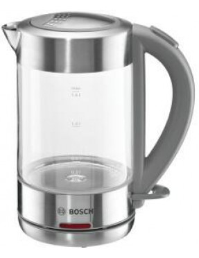Bosch TWK7090B Wasserkocher 1,5 Liter Glas Edelstahl