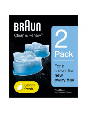 Braun Clean&Renew CCR 2 Reinigungskartuschen (2er-Pack)