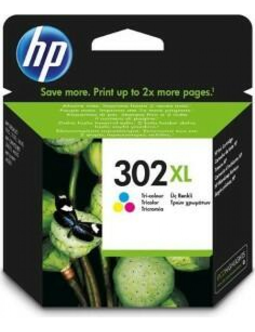 HP F6U67AE / 302XL Original Druckerpatrone Farbig (C, M, Y)