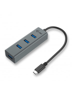 i-tec USB-C HUB 4 port USB 3.0 Metall