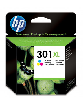 HP CH564EE / 301XL Original Druckerpatrone Farbig (Cyan, Mag