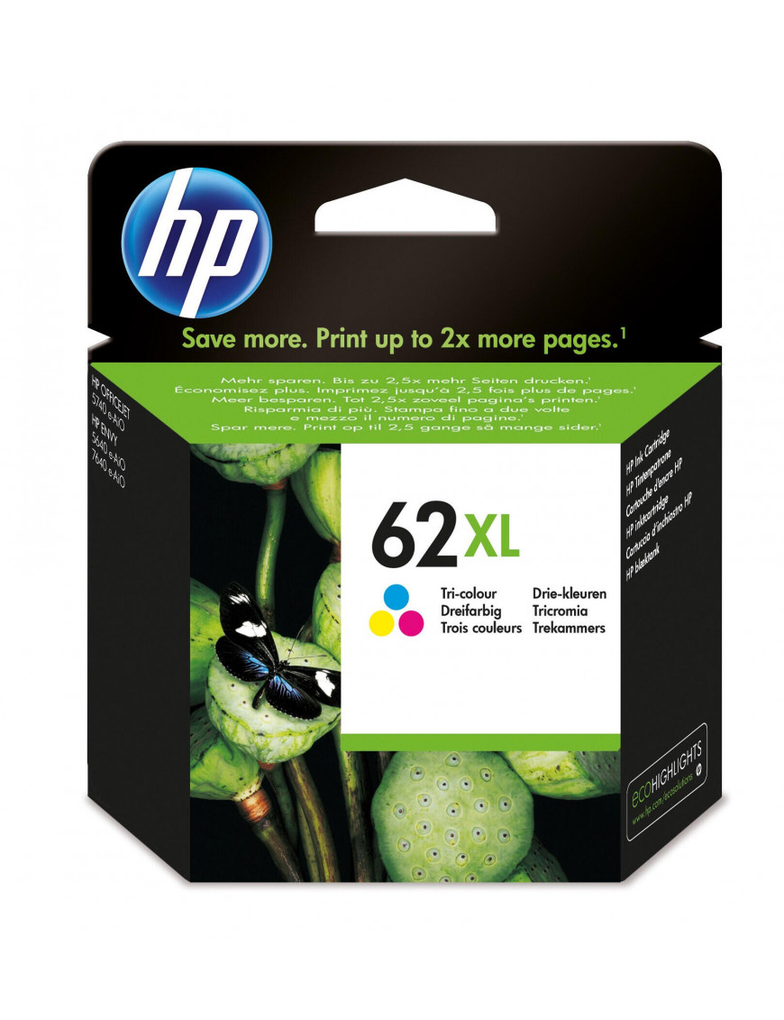 HP C2P07AE / 62XL Original Druckerpatrone Farbig (C, M, Y) HP C2P07AE / 62XL Original Druckerpatrone Farbig (C, M, Y)