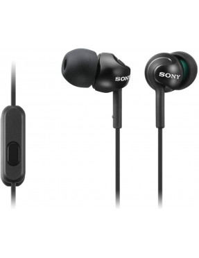 Sony MDR-EX110APB In Ear Kopfhörer mit Headsetfunktion - Sch