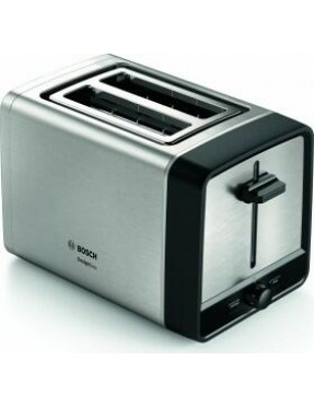 Bosch TAT5P420DE Toaster, Kompakt DesignLine, Edelstahl
