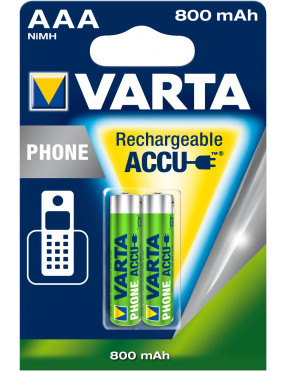 Varta VARTA Phone Akku T398 Micro AAA HR3 2er Blister