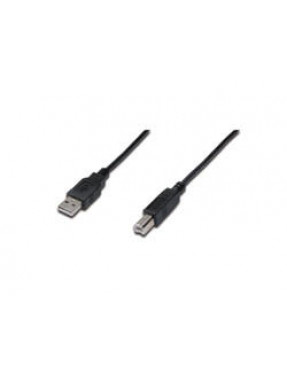 Digitus DIGITUS AK-300102-018-S USB-Kabel Typ A-B St./ St. 1