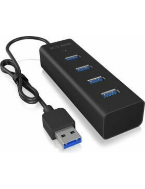 RaidSonic Icy Box IB-HUB1409-U3 USB-Hub, 4x USB-A 3.0, USB-A