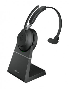 Jabra Evolve 2 65 MS Wireless Bluetooth Mono Headset  schwar