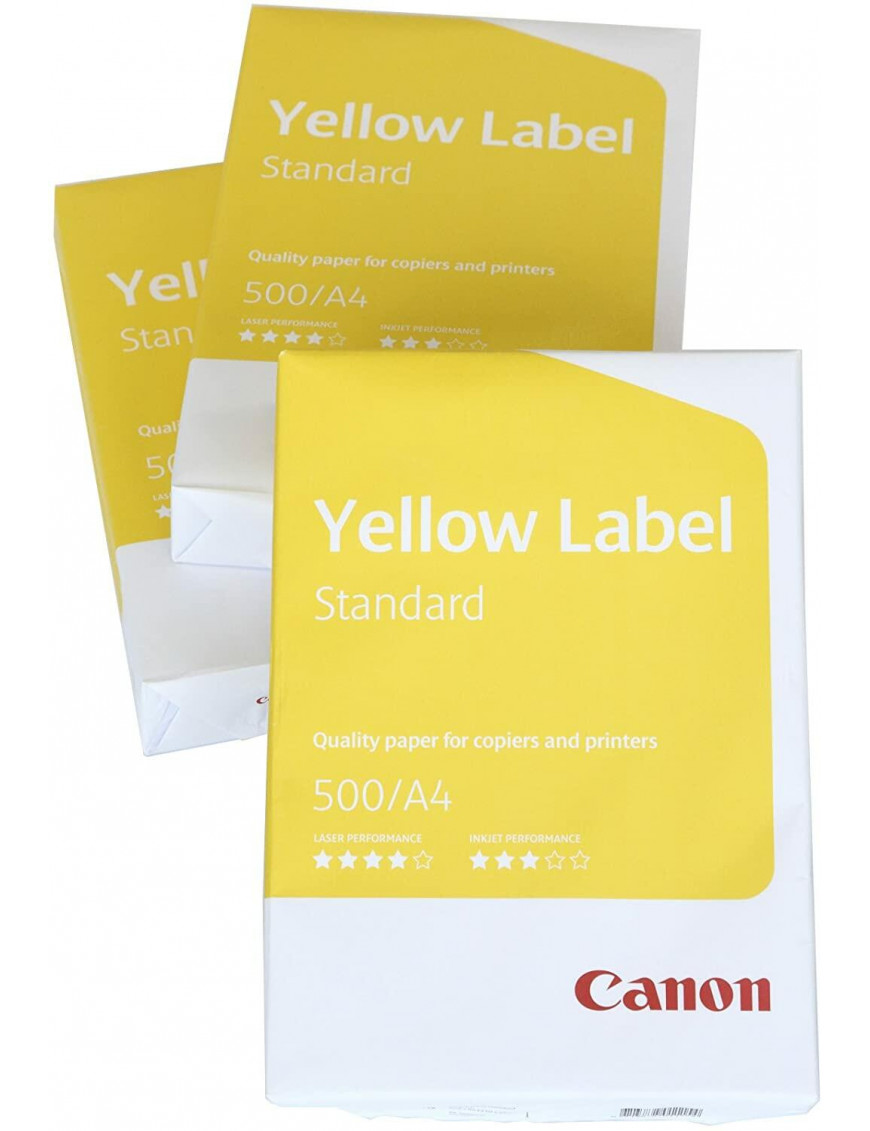 Canon 97002930 Yellow Label Normal Papier, A4, 500 Blatt 80g