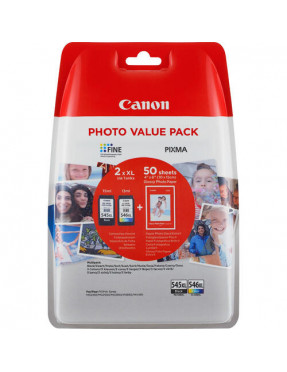 Canon PG-545XL / CL-546XL Druckerpatronen Multipack 4-farbig