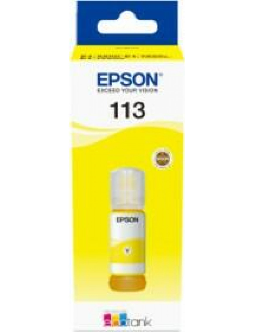 Epson C13T06B440 Original Tintenbehälter 113 Gelb EcoTank
