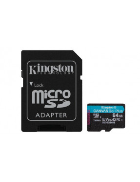 Kingston Canvas Go! Plus 64 GB microSD 