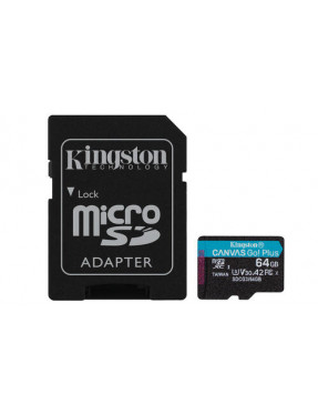 Kingston Canvas Go! Plus 64 GB microSD 