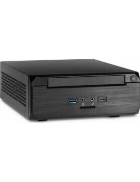 Inter-Tech MW-02 Gehäuse Mini-ITX, USB 3.0 (Typ A+C), schwar