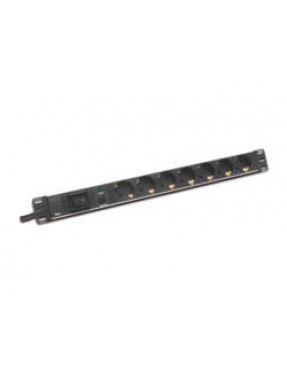 Digitus 1HE Aluminium Steckdosenleiste Rack Mount 16A, 4000W