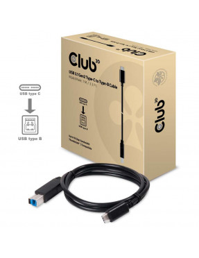 Club3d Club 3D USB 3.1 Kabel 1m Typ-C zu Typ-B Gen2 St./St. 